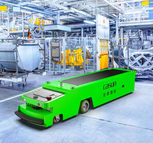 CASUN's AGV System Assists the Intelligent Manufacturing of the Automobile Industry