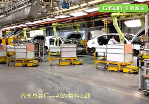 Automobile industry + AGV project of Shenlong Automobile Wuhan Assembly Workshop