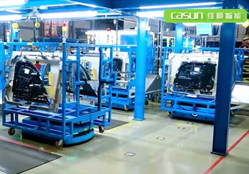 Auto Parts + Yanfeng Johnson + Ningbo Yanfeng Johnson Seat Assembly Workshp AGV Project