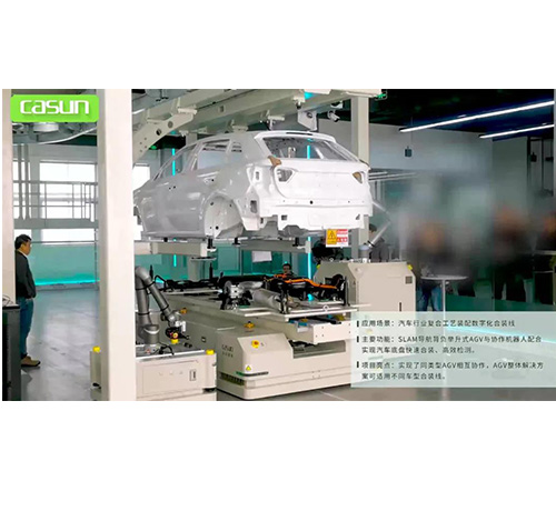 CASUN Helps the Intelligent Manufacturing Upgrade of Automobile Assembly Workshop