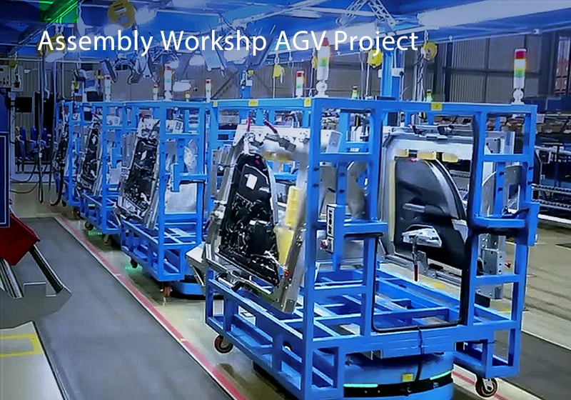 Auto Parts + Yanfeng Johnson + Ningbo Yanfeng Johnson Seat Assembly Workshp AGV Project