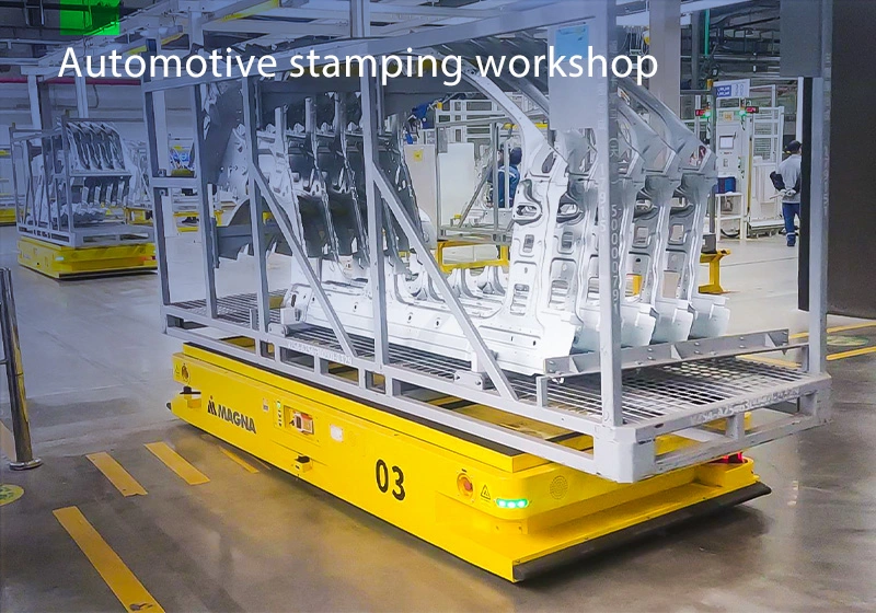 Automobile Industry + Automotive stamping workshop-SLAM latent lifting AMR