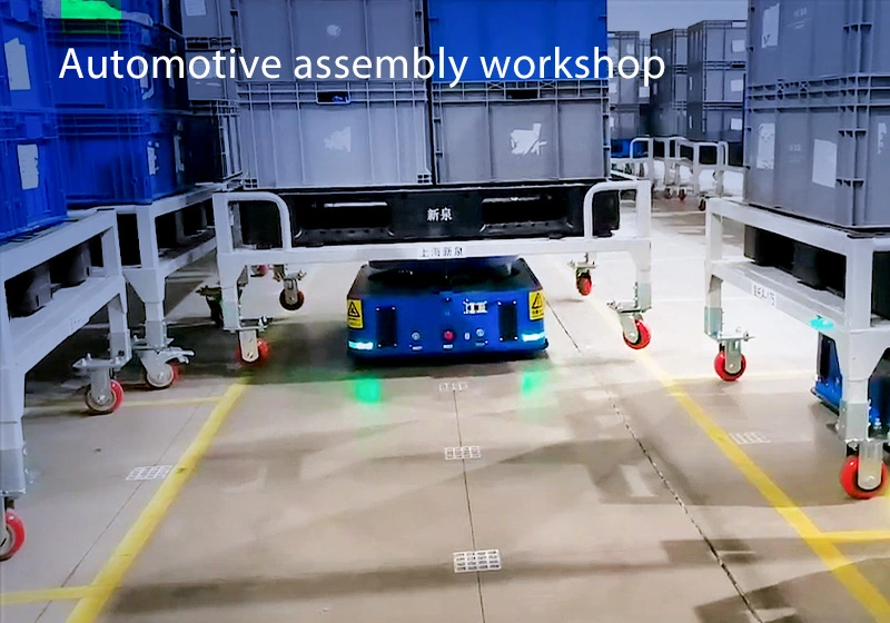 Automobile Industry — Automotive company’s assembly workshop for complete units has achieved the integration of raw materials