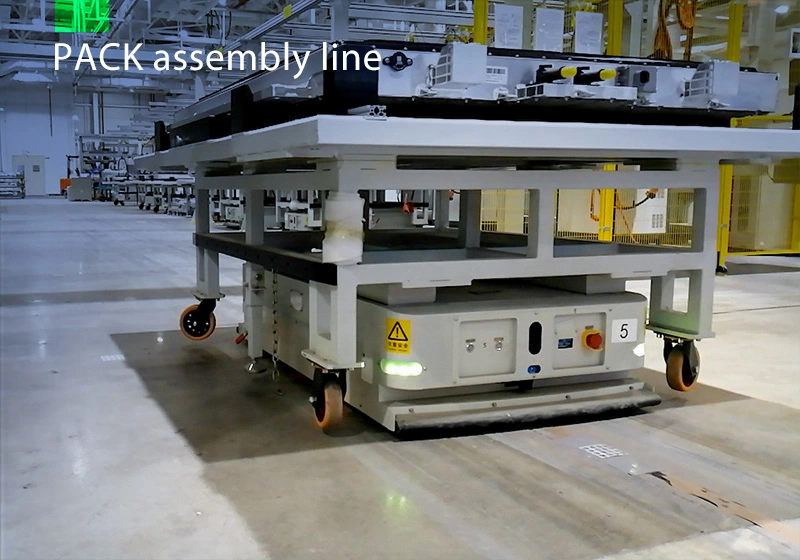 A new energy power battery factory - PACK flexible production line