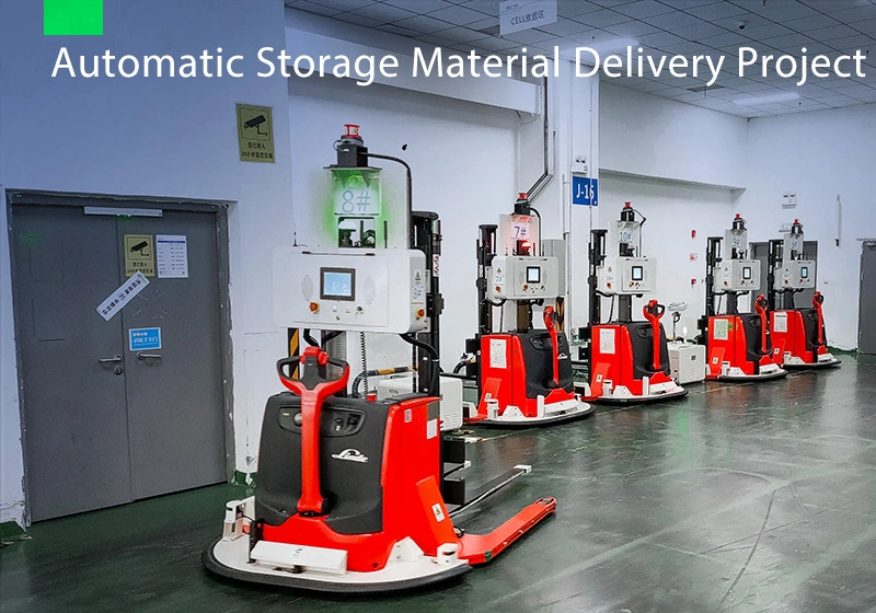 Flat Panel Display-Huike Co., Ltd. (HKC)-New Factory Automatic Storage Material Delivery Project